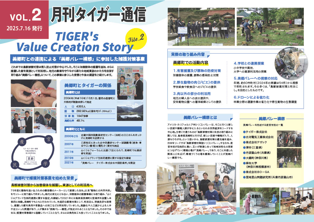 タイガー通信2号
